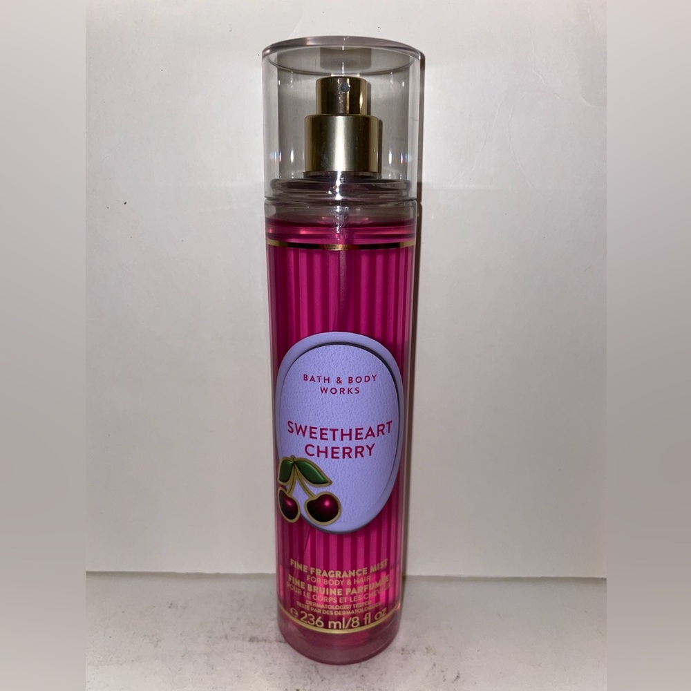 Bath & Body Works Sweetheart Cherry Fine Fragrance Mist 8oz New